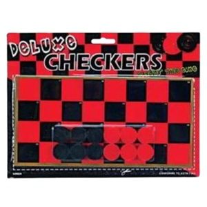 Checkers board game travel size * Brand New *